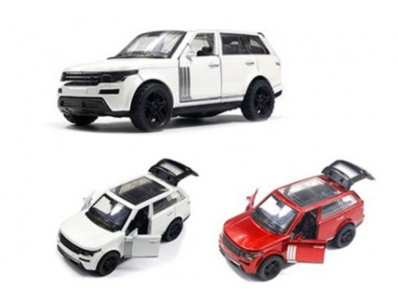 Picture of 1PC Range Rover 1:36 Metal car model car pull back car simulation car decoration little boy gift children boys toy car wholesale Multicolor