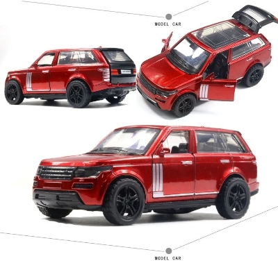Picture of 1PC Range Rover 1:36 Metal car model car pull back car simulation car decoration little boy gift children boys toy car Multicolor