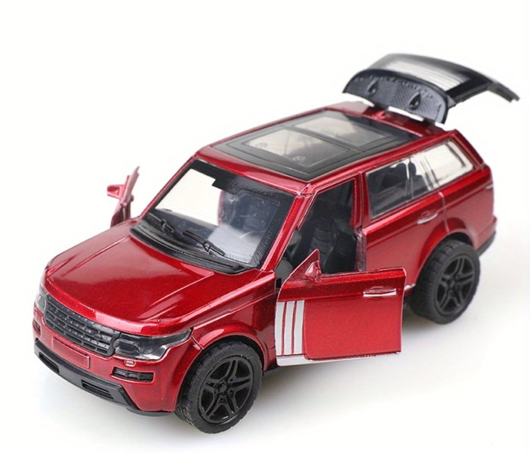 Picture of 1 PC Range Rover 1:36 Metal car model car pull back car simulation car decoration little boy gift children boys toy car Multicolor