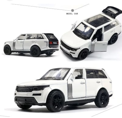Picture of 1 PC Range Rover 1:36 Metal car model car pull back car simulation car decoration little boy gift children boys toy car Multicolor