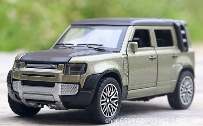 Picture of 1PC Land Rover Defender 1:36 large alloy off-road car model simulation children's toy car Multicolor
