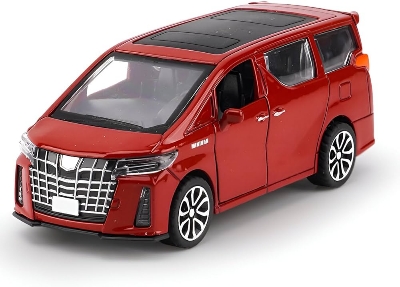 Picture of 1 PC Toyota Alphard 1:36 alloy Children's toys baby educational Warrior toy car simulation business car model Multicolor