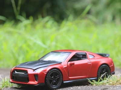 Picture of 1 PC Nissan car 1:36 model children's car model boy mini car simulation toy car metal car Multicolor