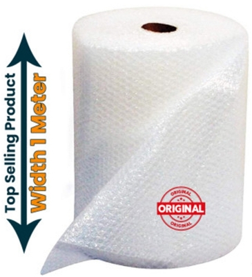 Picture of 90 Meter Bubble Wrap | Packaging Material | Single Side Bubble Wrap | Width 41 Inch Premium Quality Multicolor
