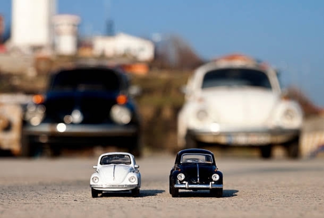 Picture of 1 PC Beetles 1:36 Retro alloy model car classic toy for children kids simulation Multicolor