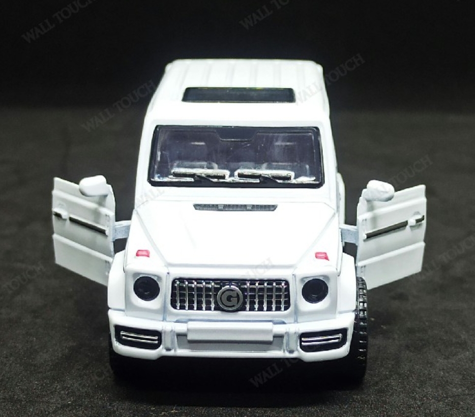 Picture of 1 PC Mercedes Benz AMG G63 White 1:36 alloy metal body model toy car for kids boys gift Multicolor