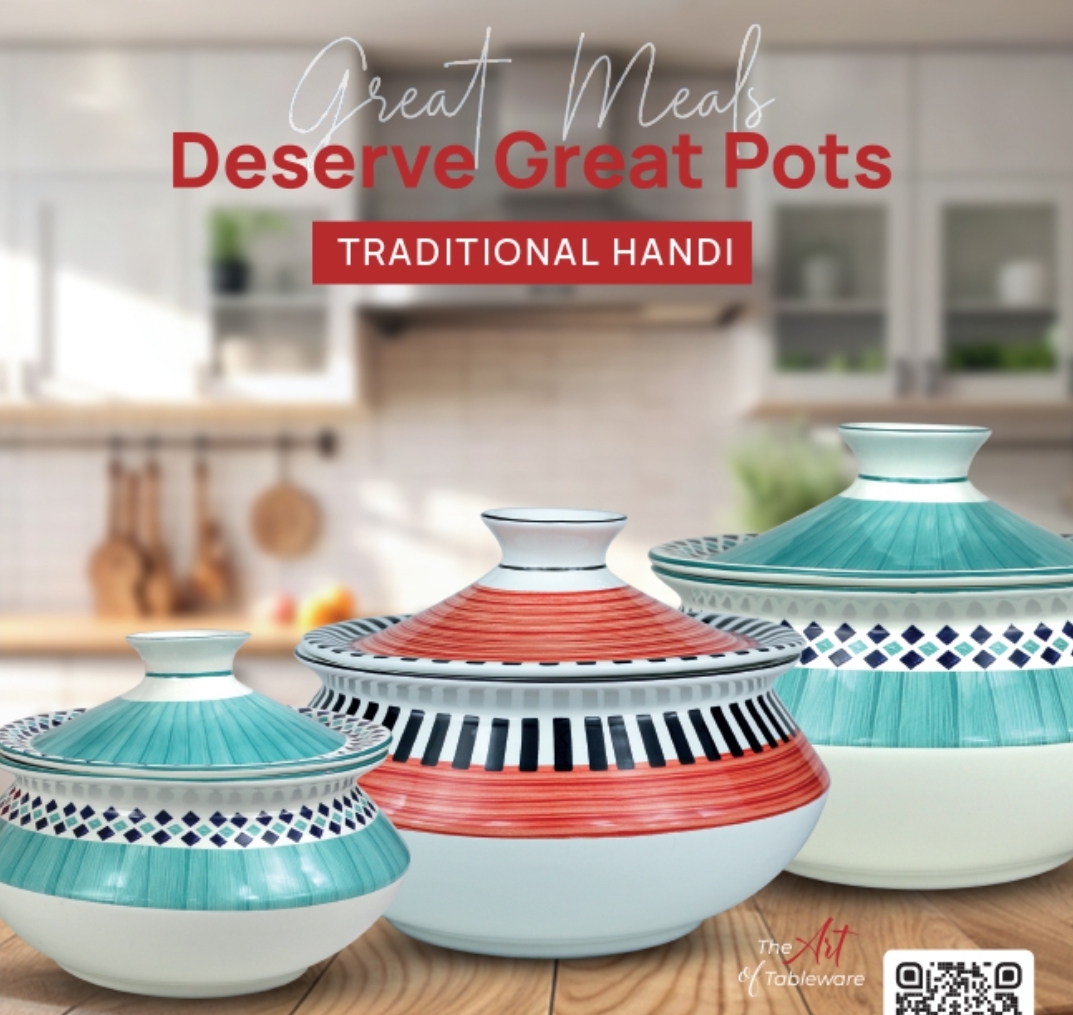 Picture of 1 Set 6PCS Ceramic Curry Bowl / Casserole Dish with Lid Multicolor