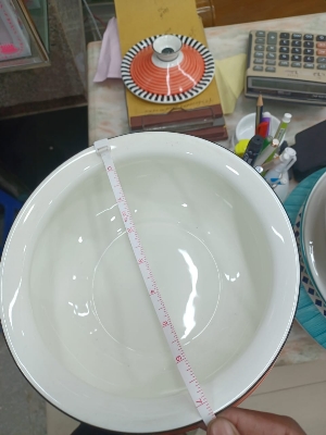 Picture of 1 Set 6PCS Ceramic Curry Bowl / Casserole Dish with Lid Multicolor