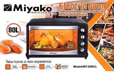 Picture of Miyako electric oven 80 liter MT-80RCL 