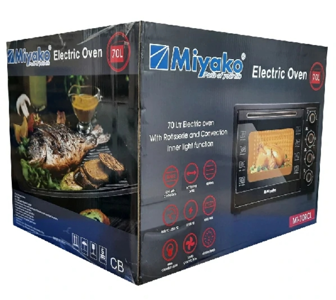 Picture of Miyako electric oven 70 liter MT-70RCL 