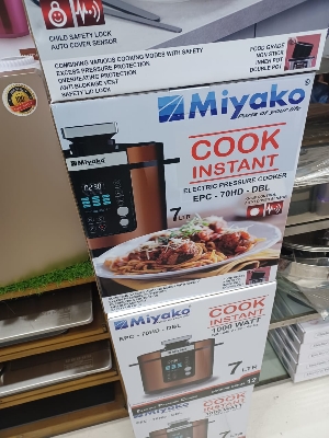 Picture of Miyako 7 Liter Electric Pressure Cooker EPC-70HD-DBL DOUBLE POT Multicolor