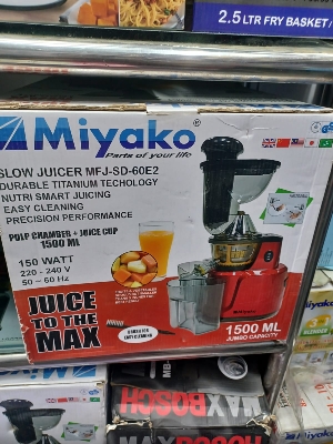 Picture of 1500ML Miyako Slow Juicer MFJ-SD-60E2 Multicolor