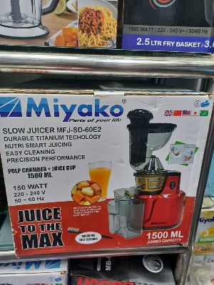 Picture of 1500ML Miyako Slow Juicer MFJ-SD-60E2 Multicolor