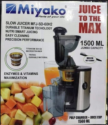 Picture of 1500ML Miyako Slow Juicer MFJ-SD-60H2 Multicolor