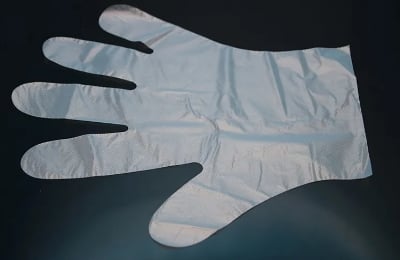 Picture of 10 Pack Of 100 Polyethylene Embossed Gloves Multicolor10PACK