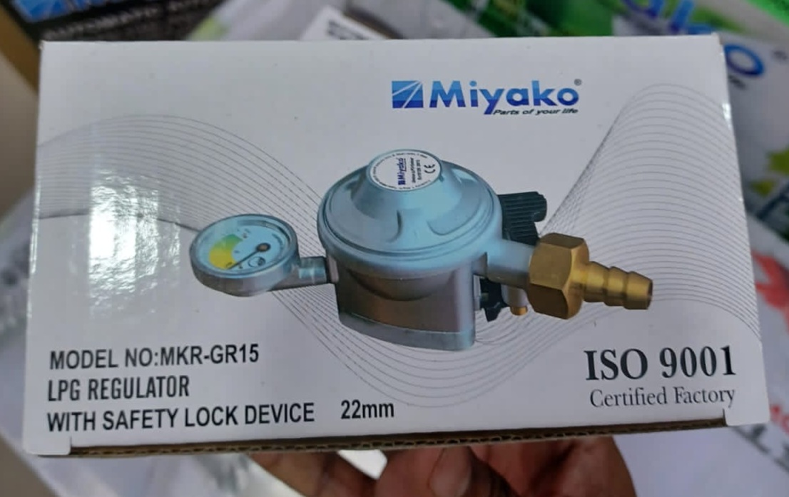 Picture of Miyako 22MM LPG Gas Regulator MKR-GR15 WITH SAFETY LOCK 