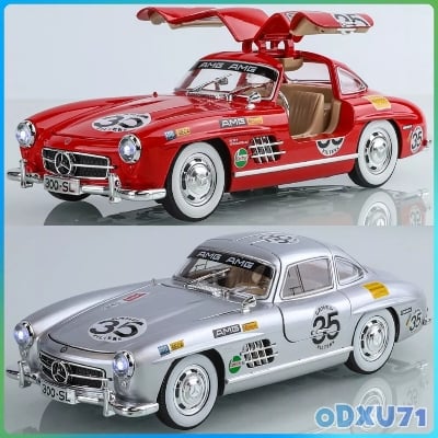 Picture of 1PC 1/24 Scale Mercedes-Benz 300SL Model Car Alloy Diecast Toy Cars Vehicle Kid Gift Multicolor