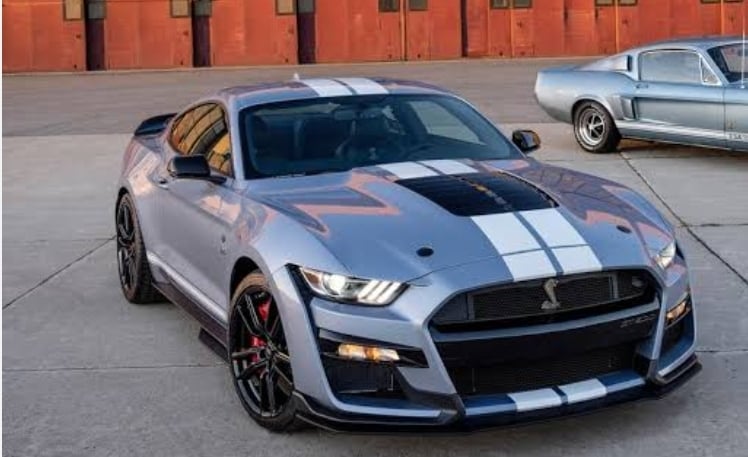 Picture of 1 PC 1:32 Ford Mustang Shelby GT500 Alloy Sports Car Model Diecast Toy Vehicles Metal Car Model Simulation Collection Kids Toy Gift Multicolor