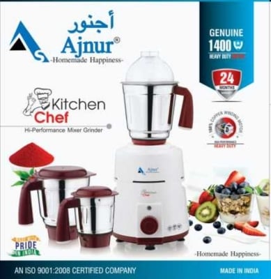 Picture of 1400 WATT Ajnur Kitchen Chef Blender Plus Mixer Grinder 