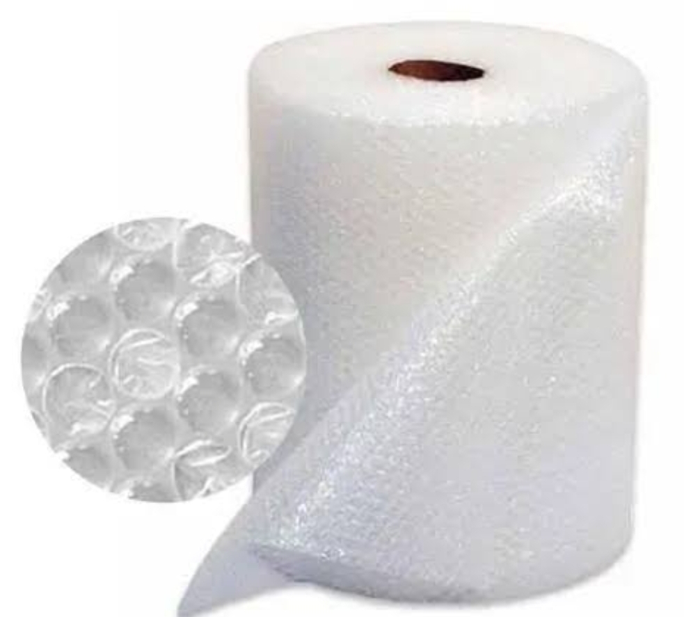 Picture of Bubble Wrap 50 Meter | Packaging Material | Single Side Bubble Wrap | Width 41 Inch Premium Quality Multicolor