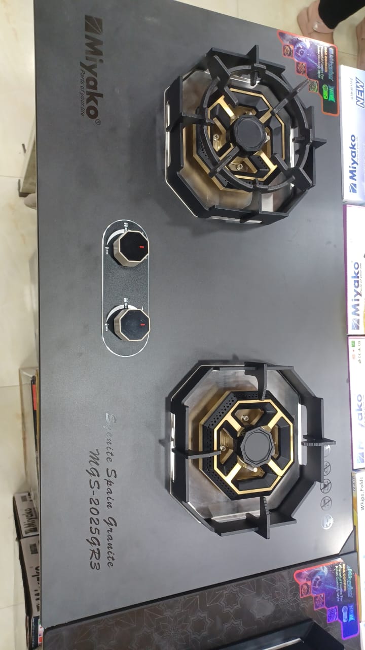 Picture of 2 Burner Miyako Gas Stove MGS-2025GR3 