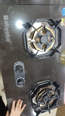 Picture of Miyako 2 Burner Gas Stove MGHCR36HX 