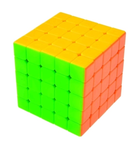 Picture of 1PC Magic Speed Rubik's Cube (5x5x5) Multicolor
