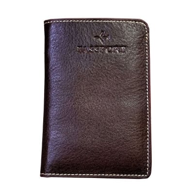 Picture of Passport Holder 100% Pure Cowhead Full Grain Dye Leather Multicolor