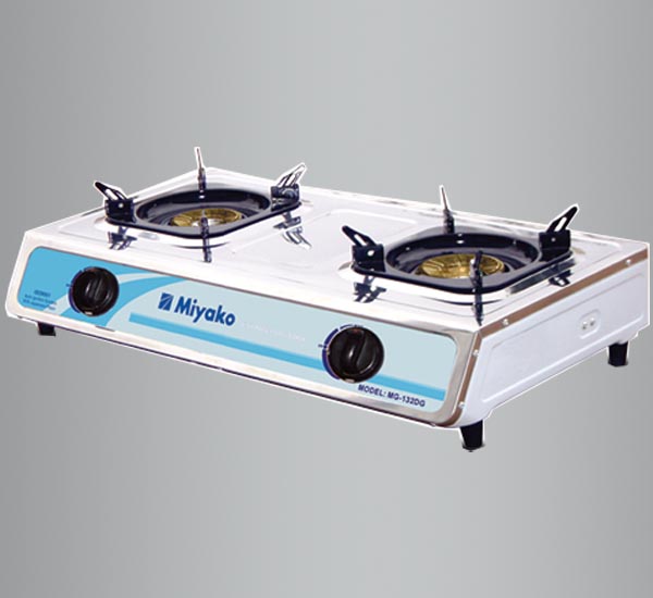 Picture of 2 Burner Miyako Gas Stove MGS - 132DG Classic 