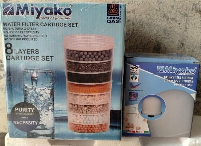Picture of 1PC Miyako 8-Layer Water Filter Cartridge Set & Miyako Dome 