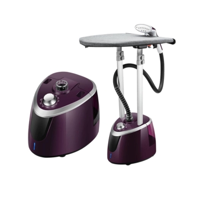 Picture of Miyako Steam Iron LGS-810 Vertical Steam Steamer for Clothes, 1950W Telescopic Double Posts Steamer for Commercial Home Multicolor