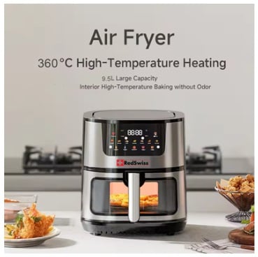 Picture of Redswiss Air Fryer Glass Window 9.5 Ltr - RSAF-0951 Multicolor
