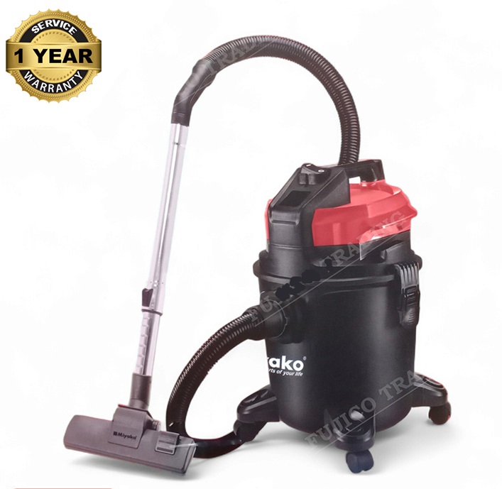 Picture of Miyako MVC-1901A-20L 1600 WATT 20 LTR 3 In 1 Wet/Dry/Blow Vacuum Cleaner Multicolor