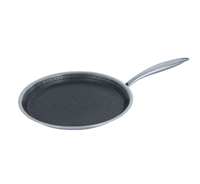 Picture of Kiam 32CM Tri Ply Honeycomb Stainless Steel Dosa Tawa INDUCTION BOTTOM Multicolor