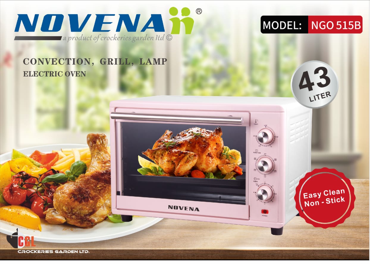 Picture of 43 Liter Novena electric oven NGO 515B CONVECTION 