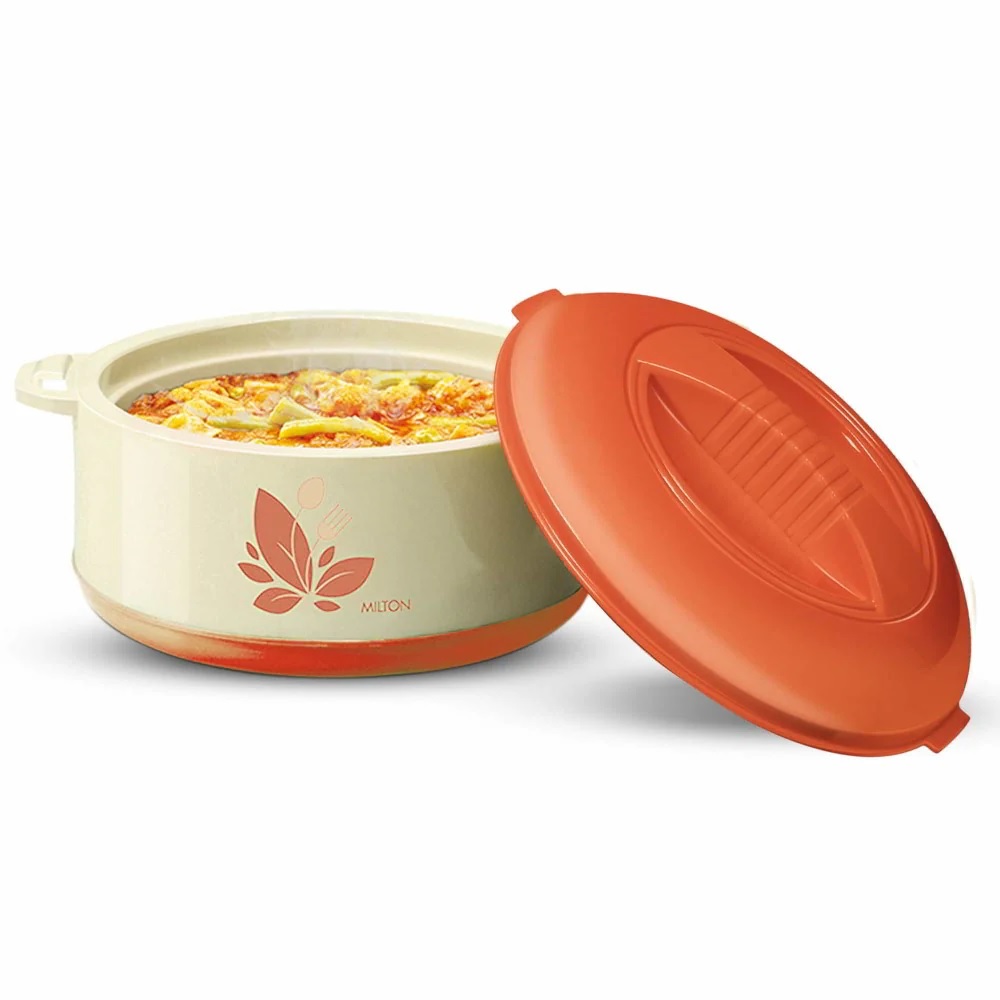 Picture of Milton Orchid Stainless Steel Casserole 1000ML Multicolor