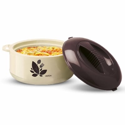 Picture of Milton Orchid Stainless Steel Casserole 3500ML Multicolor
