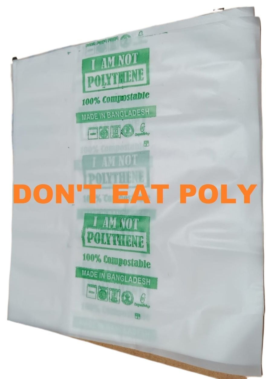 Picture of 100 Pieces White compostable 8x8 (INCH) ruti or parata making or preserving paper 