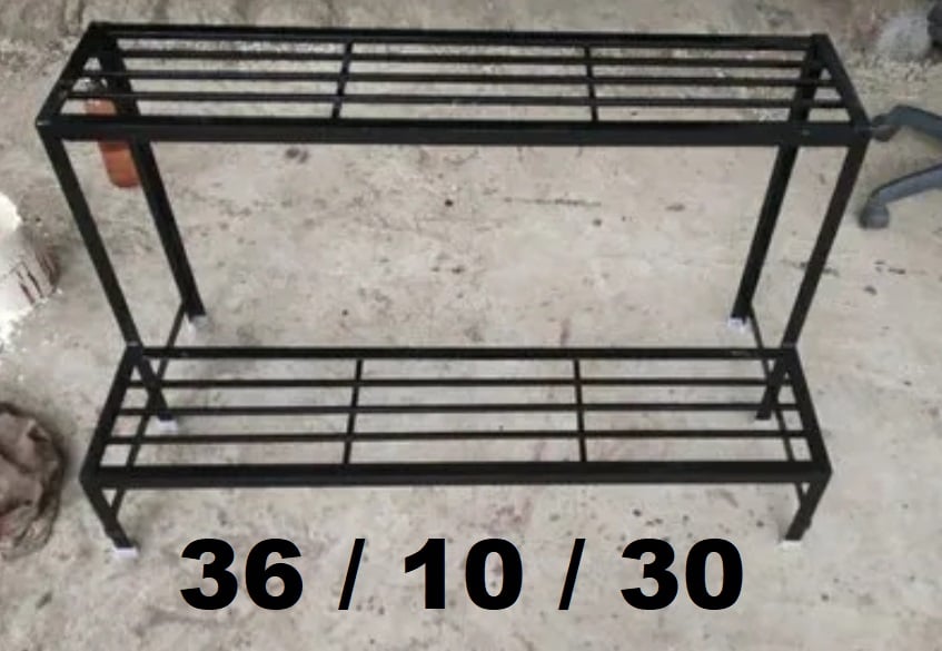 Picture of 1 PC Planter Stand Flower Pot Stand For Balcony Living Room Outdoor Indoor Grill Rack 36 / 10 / 30 Inches Multicolor