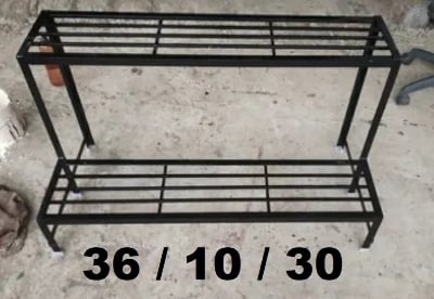 Picture of 1 PC Planter Stand Flower Pot Stand For Balcony Living Room Outdoor Indoor Grill Rack 36 / 10 / 30 Inches Multicolor