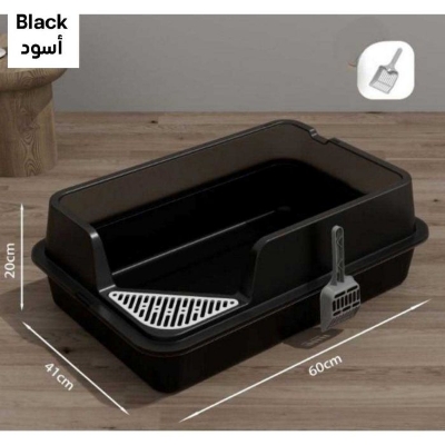 Picture of Cat Litter Box with Scoop 60x41x20CM Multicolor,3 kg