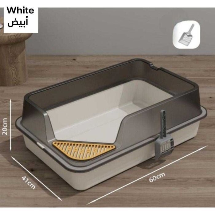 Picture of 60x41x20CM Cat Litter Box with Scoop Multicolor,3 kg