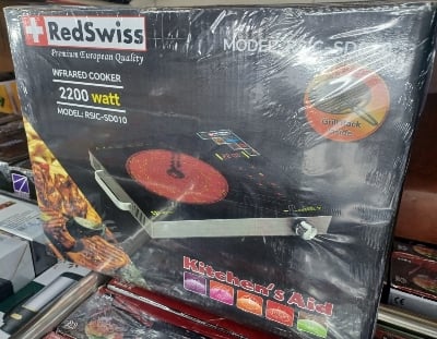 Picture of 2200WATT RedSwiss Infrared Cooker RSIC-SD010 ALL POT SUPPORT Mixed