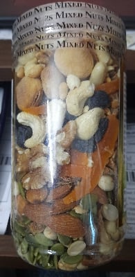 Picture of Premium Mixed Nuts, Fruits and Seeds Snack Jar - 500gm | Healthy Snack 