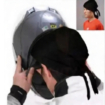 Picture of Motorcycle Helmet Inner Cap -Black