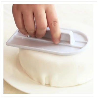 Picture of 1pcs Smoothing Tool Cake Decorate Smoother Polisher DIY Baking Tools Decorating -Multicolor