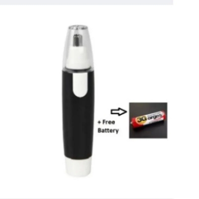 Picture of Nose Ear Hair Trimmer Stainless Steel Blade , Shaving And Unwanted Hair Removal Electric Trimmer -White