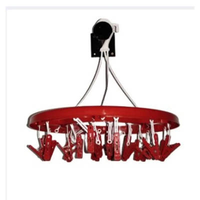 Picture of Clip-24 clip of round hanger cloth -Red