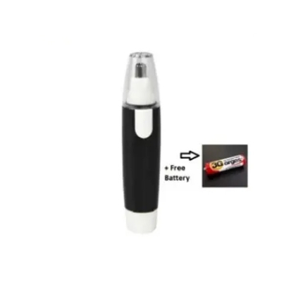 Picture of Nose + Ear Hair Trimmer Stainless Steel Blade , Shaving And Unwanted Hair Removal Electric Trimmer -Multicolor