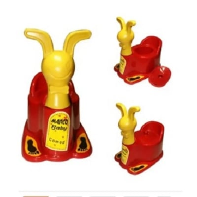 Picture of Baby Plastic Toilet Seat Chair/Toddler Training Potty - Multicolor Marco -Multicolor